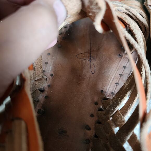 Men's Boho Hand Crafted Huaraches Leather Strappy Sandals Men's Size 8 - Picture 10 of 12